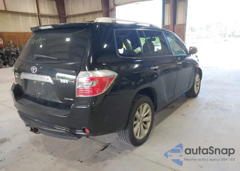 2008 Toyota Highlander Hybrid Limited z USA, uszkodzony, nr VIN JTEEW44A082007511